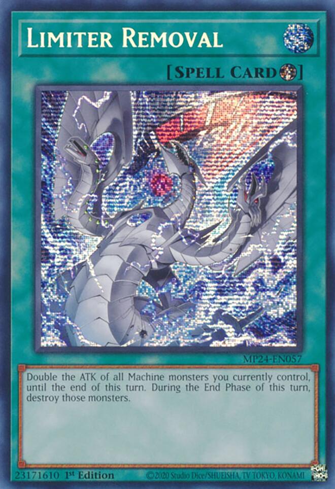 Limiter Removal (Alternate Art) [MP24-EN057] Prismatic Secret Rare | Nerdhalla Games