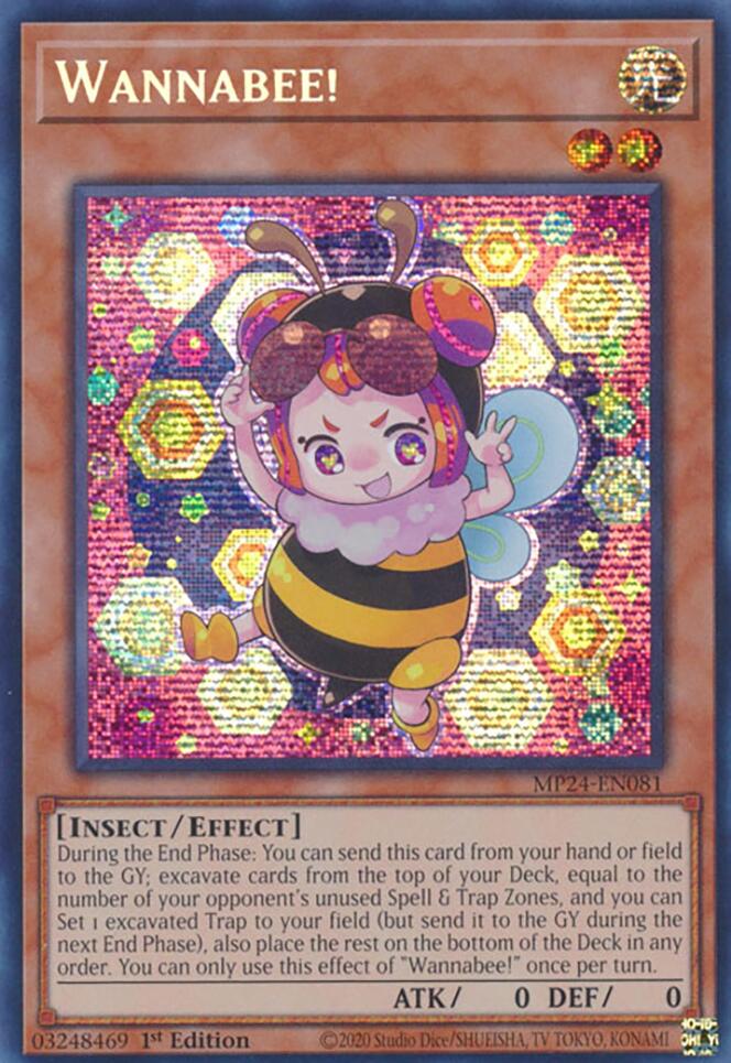 Wannabee! [MP24-EN081] Prismatic Secret Rare | Nerdhalla Games