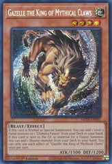 Gazelle the King of Mythical Claws [MP24-EN091] Prismatic Secret Rare | Nerdhalla Games