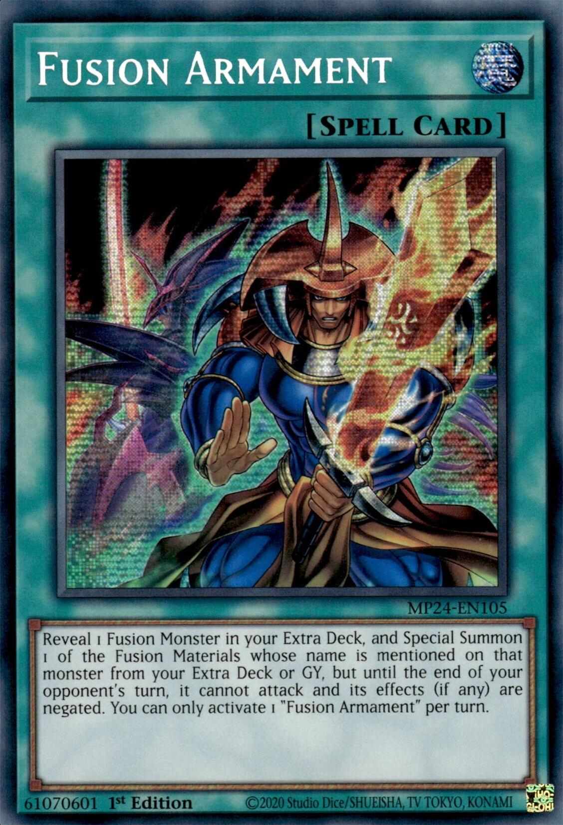 Fusion Armament [MP24-EN105] Prismatic Secret Rare | Nerdhalla Games