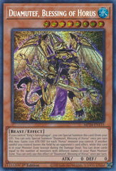 Duamutef, Blessing of Horus [MP24-EN115] Prismatic Secret Rare | Nerdhalla Games