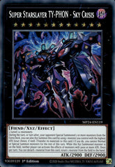 Super Starslayer TY-PHON - Sky Crisis [MP24-EN119] Prismatic Secret Rare | Nerdhalla Games