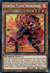 Fighting Flame Swordsman [MP24-EN132] Prismatic Secret Rare | Nerdhalla Games