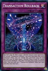 Transaction Rollback [MP24-EN134] Prismatic Secret Rare | Nerdhalla Games