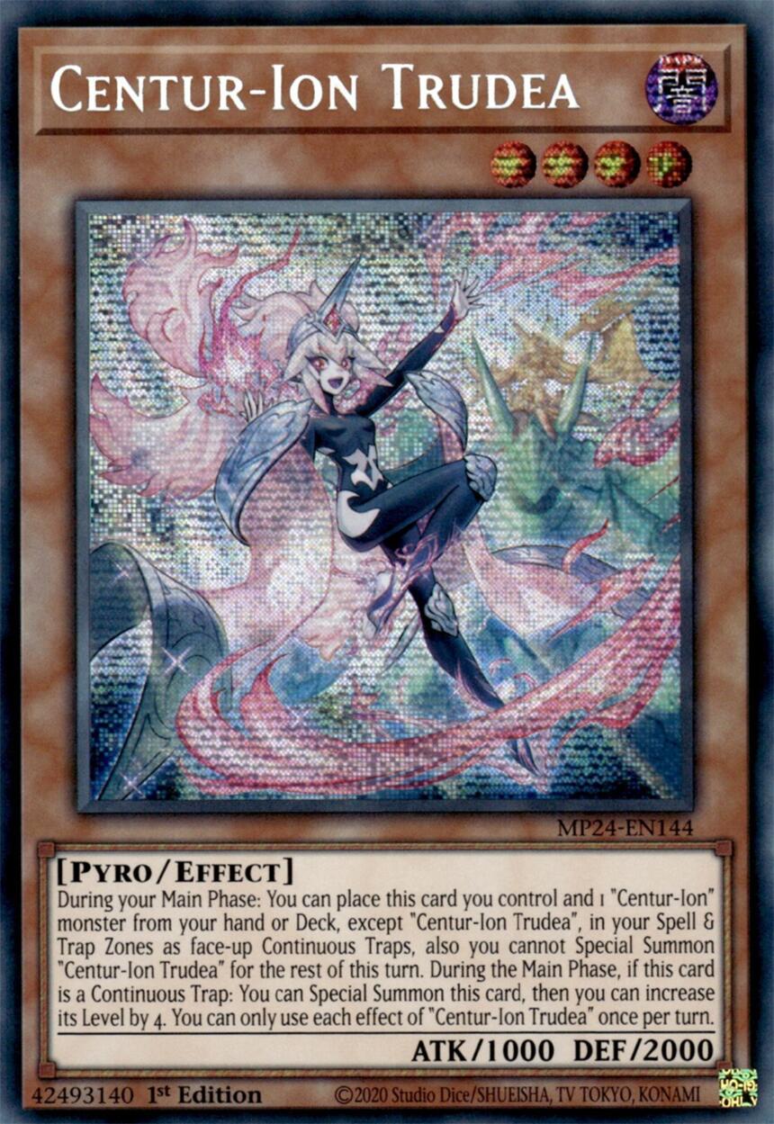 Centur-Ion Trudea [MP24-EN144] Prismatic Secret Rare | Nerdhalla Games