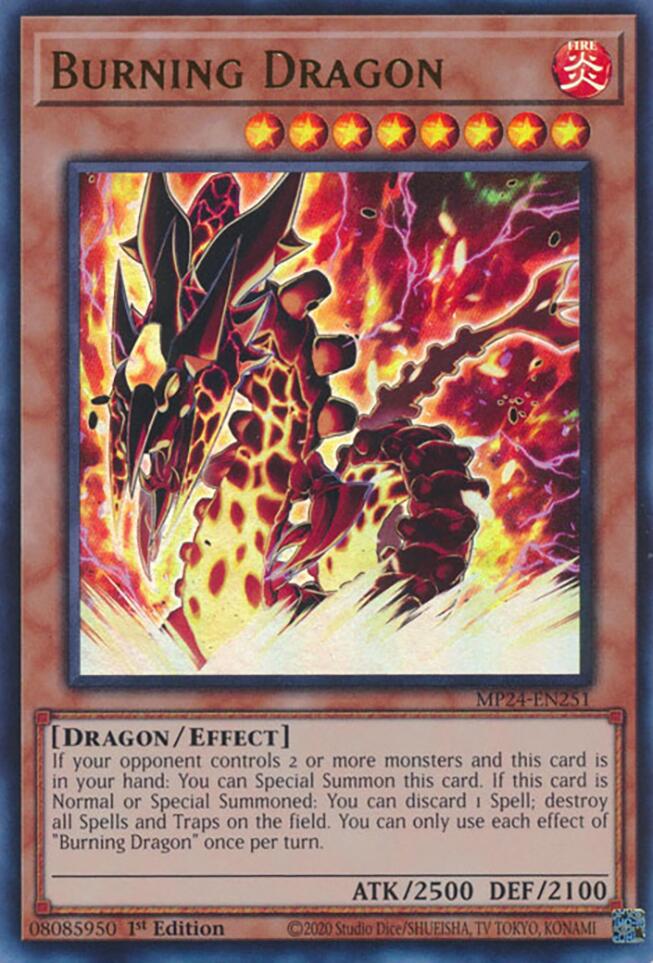 Burning Dragon [MP24-EN251] Ultra Rare | Nerdhalla Games