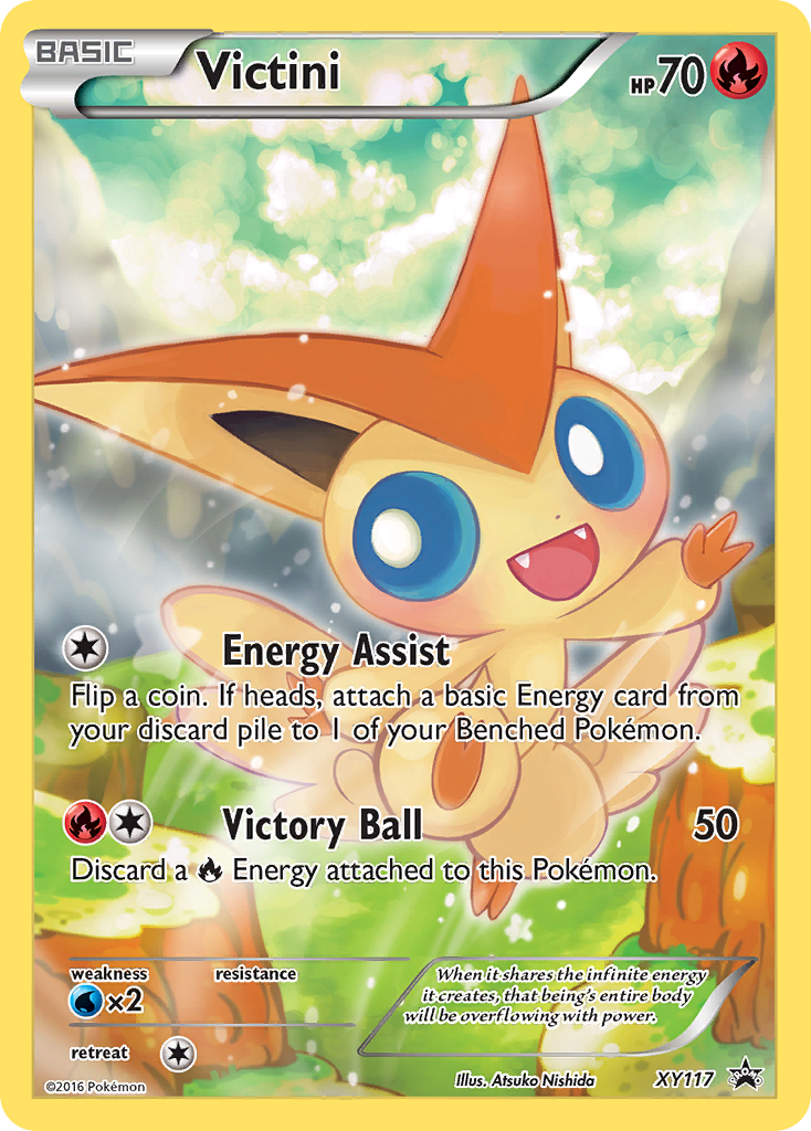 Victini (XY117) [XY: Black Star Promos] | Nerdhalla Games