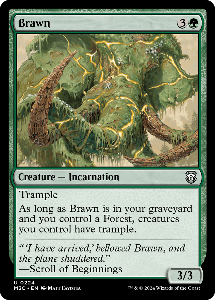 Brawn [Modern Horizons 3 Commander] | Nerdhalla Games