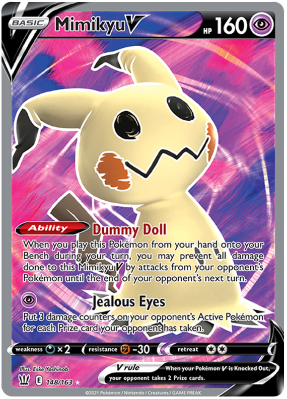 Mimikyu V (148/163) [Sword & Shield: Battle Styles] | Nerdhalla Games