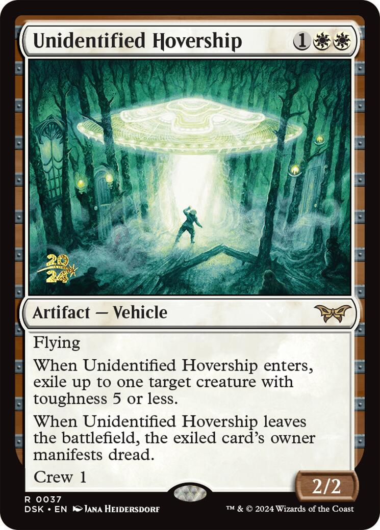 Unidentified Hovership [Duskmourn: House of Horror Prerelease Promos] | Nerdhalla Games