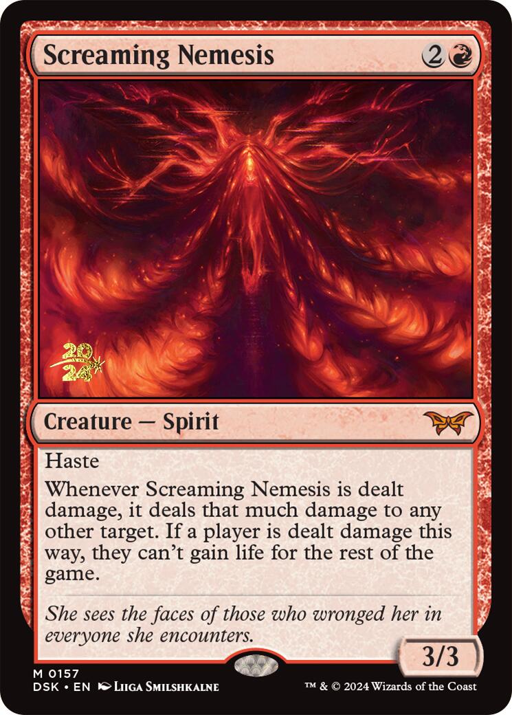 Screaming Nemesis [Duskmourn: House of Horror Prerelease Promos] | Nerdhalla Games