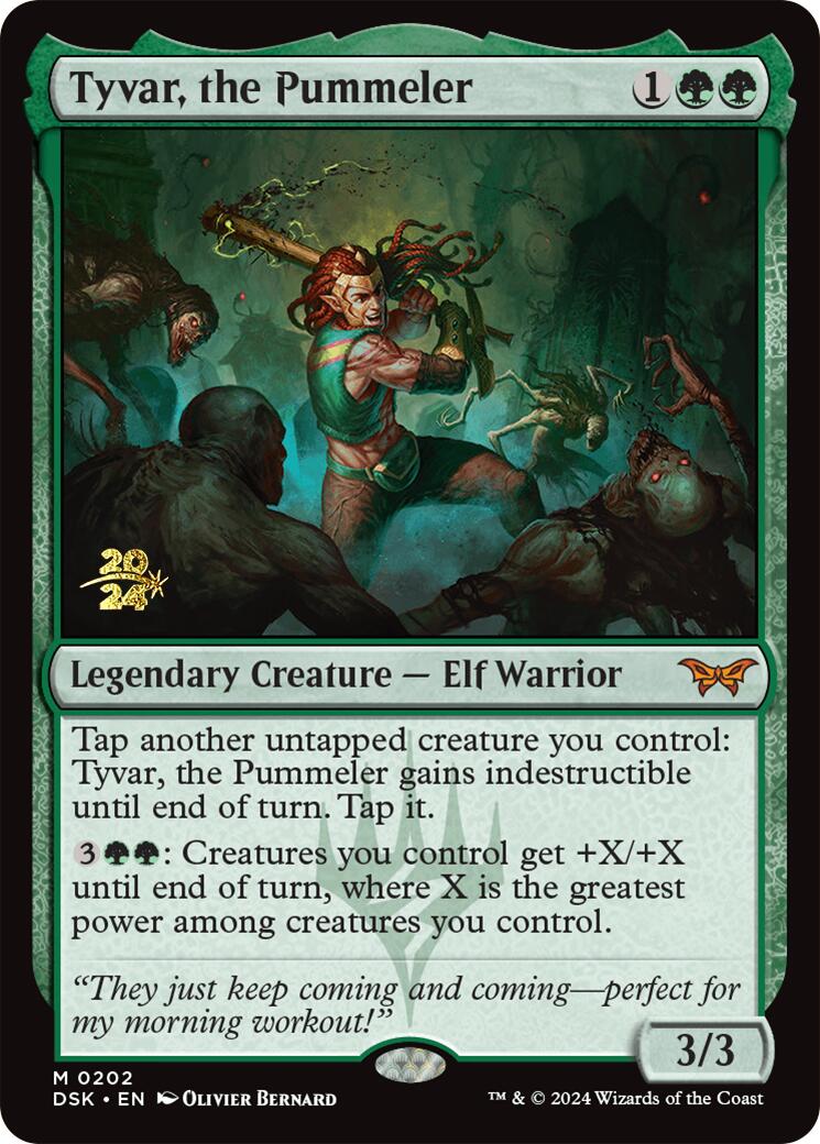 Tyvar, the Pummeler [Duskmourn: House of Horror Prerelease Promos] | Nerdhalla Games