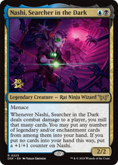 Nashi, Searcher in the Dark [Duskmourn: House of Horror Prerelease Promos] | Nerdhalla Games