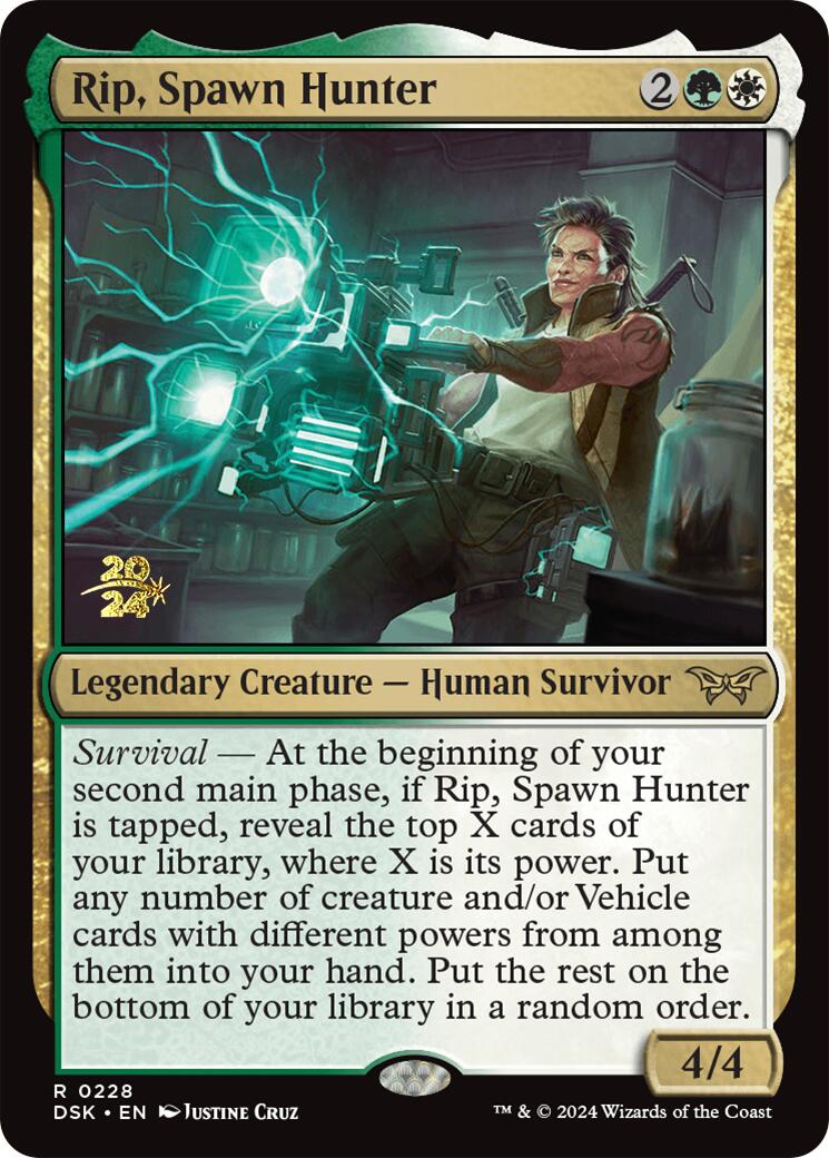 Rip, Spawn Hunter [Duskmourn: House of Horror Prerelease Promos] | Nerdhalla Games