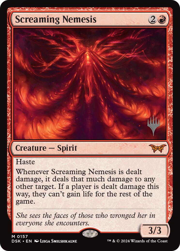 Screaming Nemesis [Duskmourn: House of Horror Promos] | Nerdhalla Games