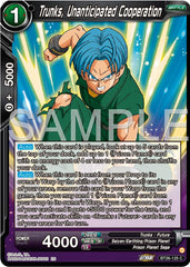 Trunks, Unanticipated Cooperation (BT26-125) [Ultimate Advent] | Nerdhalla Games