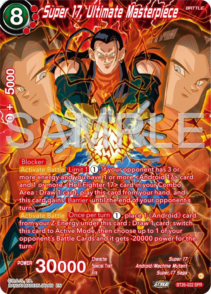 Super 17, Ultimate Masterpiece (SPR) (BT26-022) [Ultimate Advent] | Nerdhalla Games