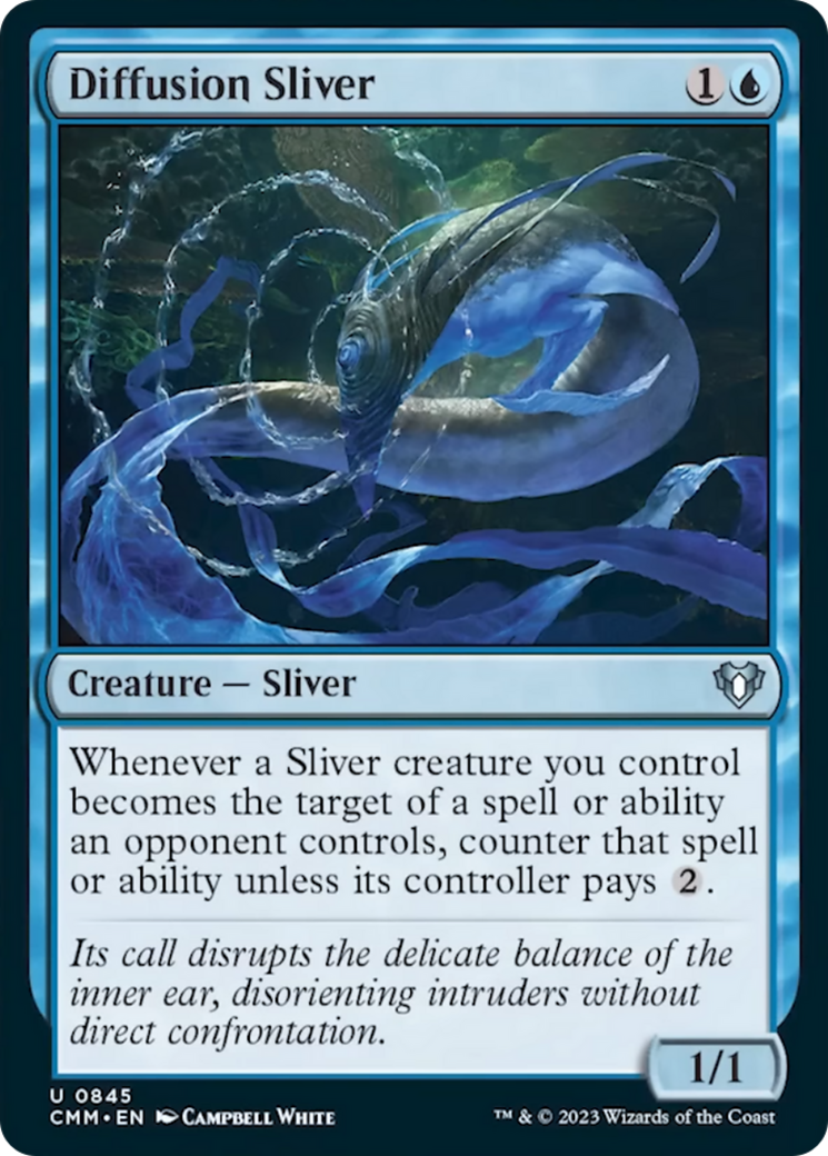 Diffusion Sliver [Commander Masters] | Nerdhalla Games