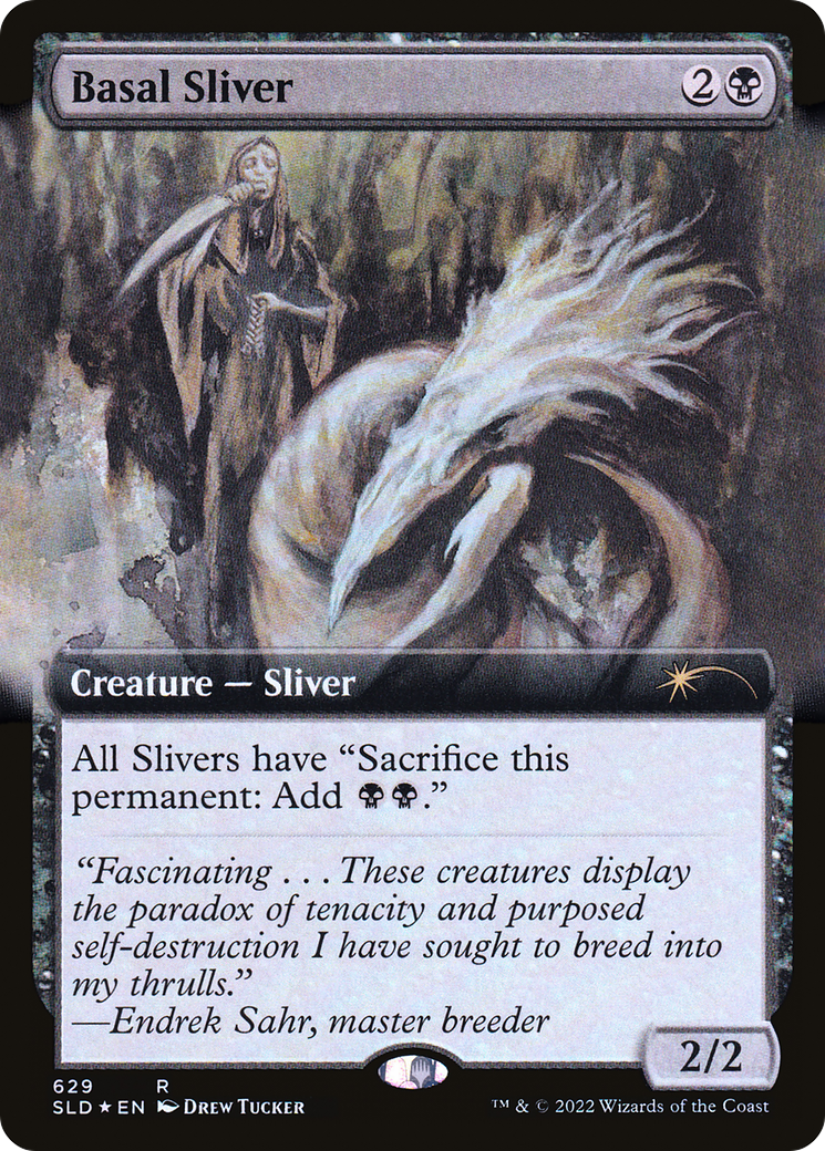 Basal Sliver (Extended Art) [Secret Lair Drop Promos] | Nerdhalla Games