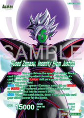 Zamasu // Fused Zamasu, Insanity From Justice (Alternate Art) (BT26-061) [Ultimate Advent] | Nerdhalla Games