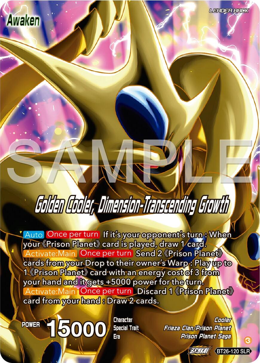 Cool // Golden Cooler, Dimension-Transcending Growth (Alternate Art) (BT26-120) [Ultimate Advent] | Nerdhalla Games