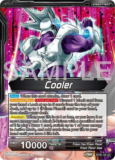 Cool // Golden Cooler, Dimension-Transcending Growth (Alternate Art) (BT26-120) [Ultimate Advent] | Nerdhalla Games