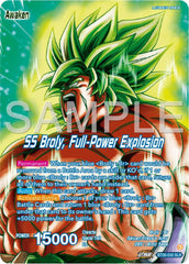 Broly // SS Broly, Full-Power Explosion (Alternate Art) (BT26-032) [Ultimate Advent] | Nerdhalla Games