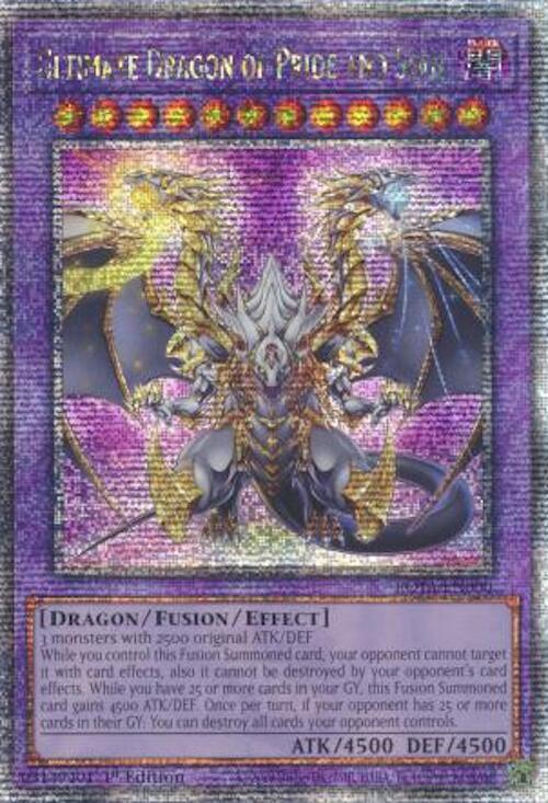 Ultimate Dragon of Pride and Soul [ROTA-EN000] Quarter Century Secret Rare | Nerdhalla Games