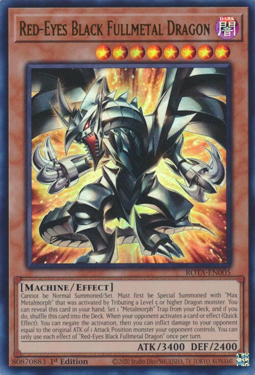 Red-Eyes Black Fullmetal Dragon [ROTA-EN005] Ultra Rare | Nerdhalla Games