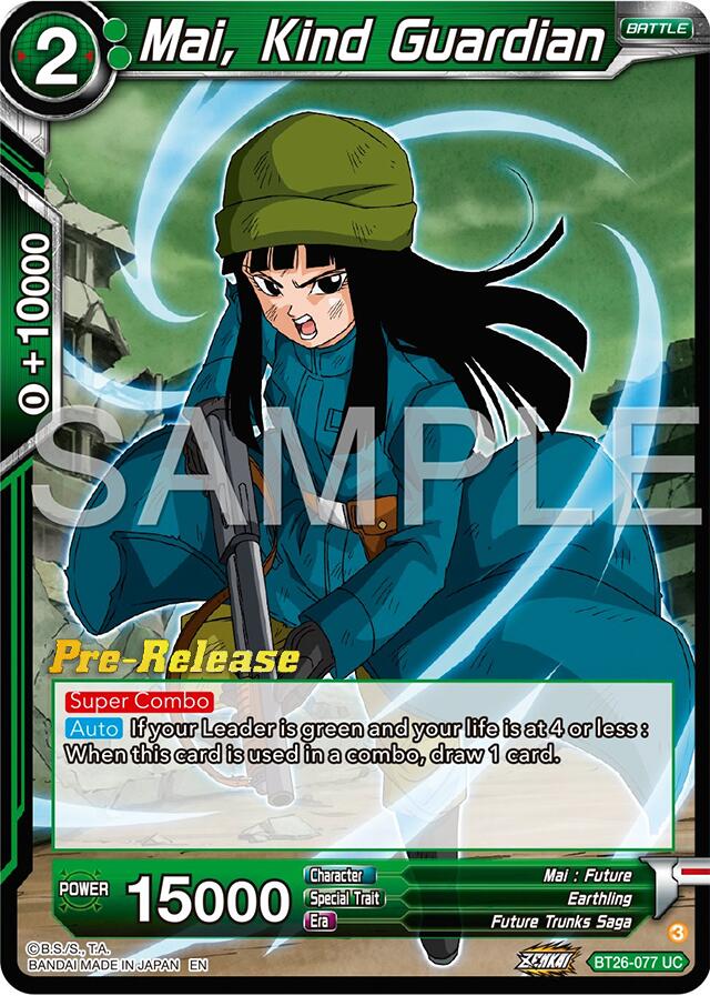 Mai, Kind Guardian (BT26-077) [Ultimate Advent Prerelease Promos] | Nerdhalla Games