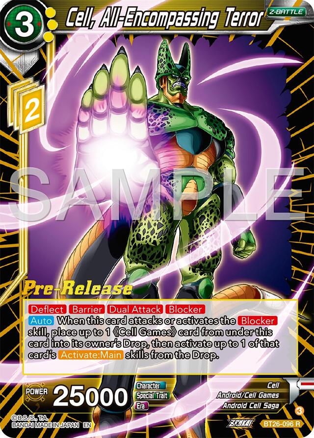 Cell, All-Encompassing Terror (BT26-096) [Ultimate Advent Prerelease Promos] | Nerdhalla Games