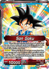 Son Goku // Son Goku & Android 18, Unexpected Tag Team (BT26-001) [Ultimate Advent Prerelease Promos] | Nerdhalla Games