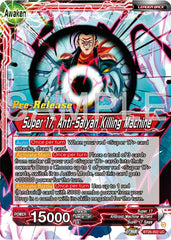 Hell Fighter 17 // Super 17, Anti-Saiyan Killing Machine (BT26-002) [Ultimate Advent Prerelease Promos] | Nerdhalla Games