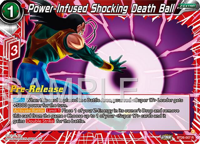 Power-Infused Shocking Death Ball (BT26-007) [Ultimate Advent Prerelease Promos] | Nerdhalla Games