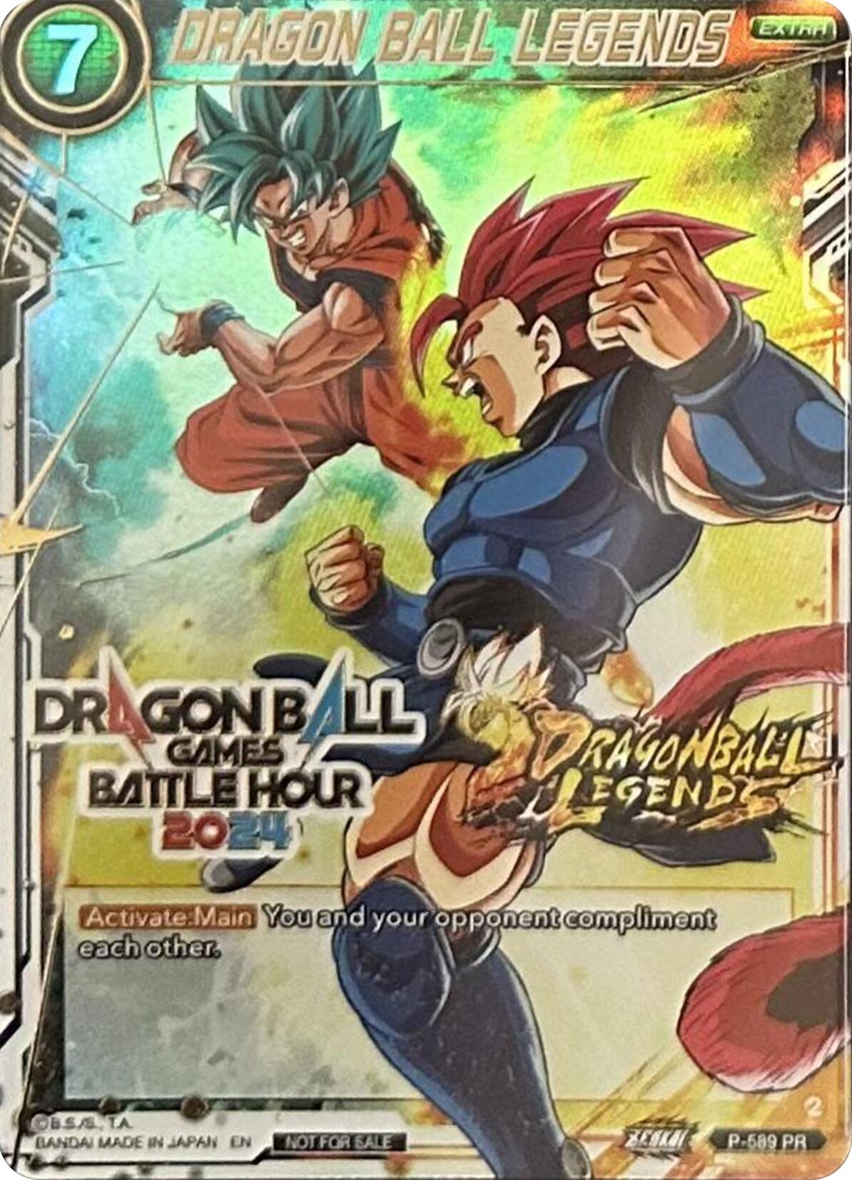 DRAGON BALL LEGENDS (Dragon Ball Games Battle Hour 2024 Promo Card Set) (P-589) [Promotion Cards] | Nerdhalla Games