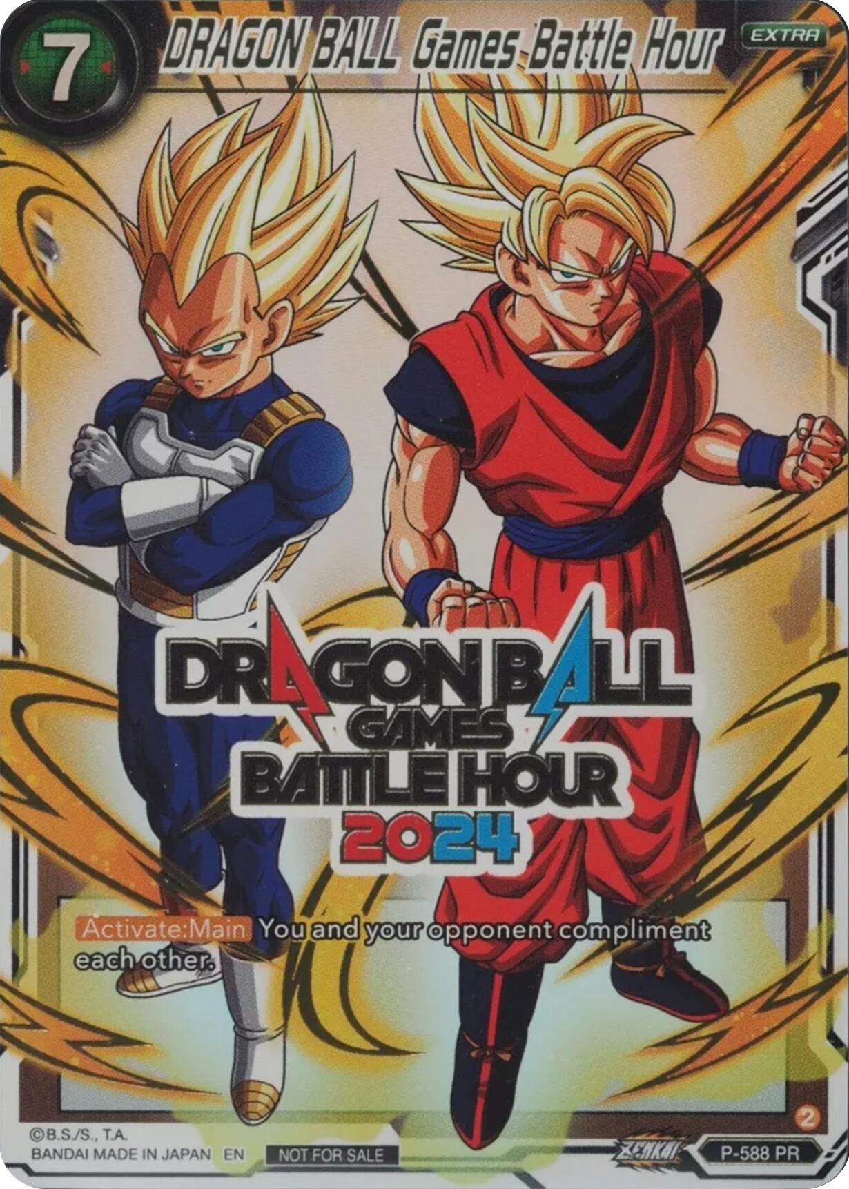 DRAGON BALL Games Battle Hour (Dragon Ball Games Battle Hour 2024 Promo Card Set) (P-588) [Promotion Cards] | Nerdhalla Games