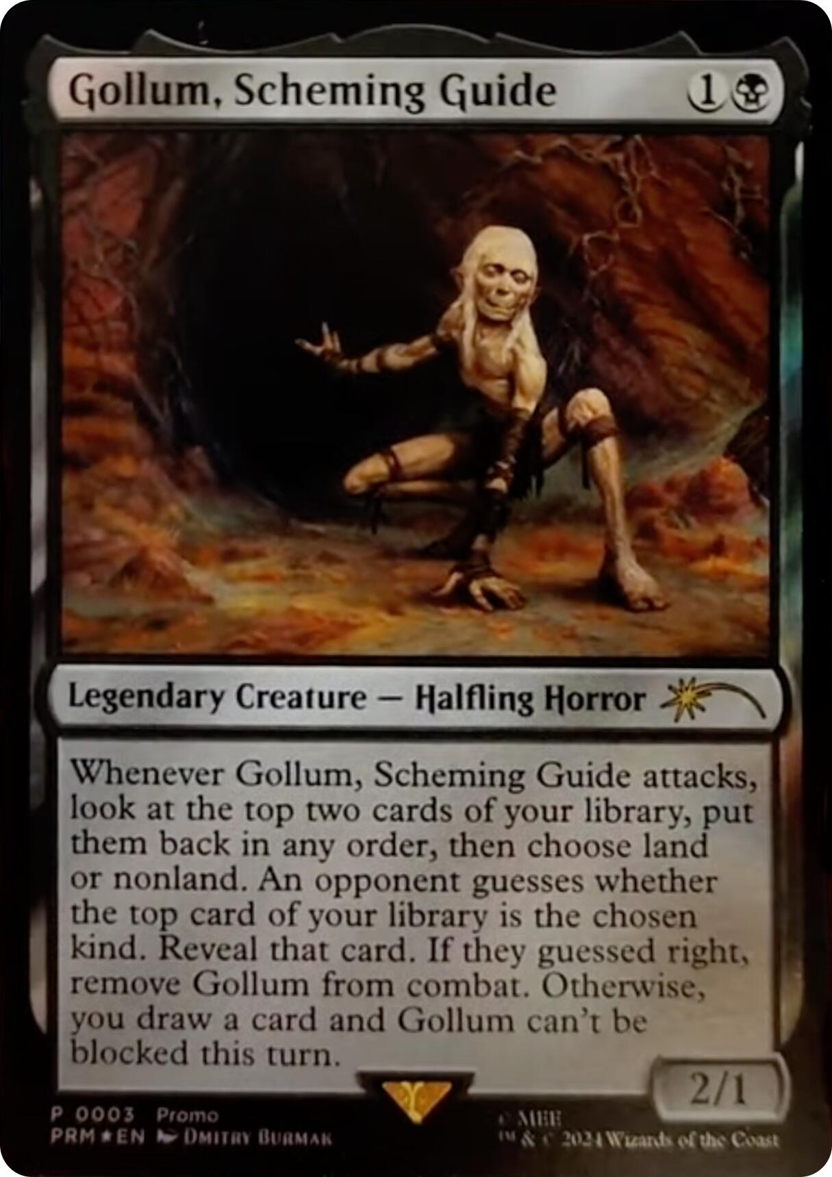 Gollum, Scheming Guide [Resale Promos] | Nerdhalla Games