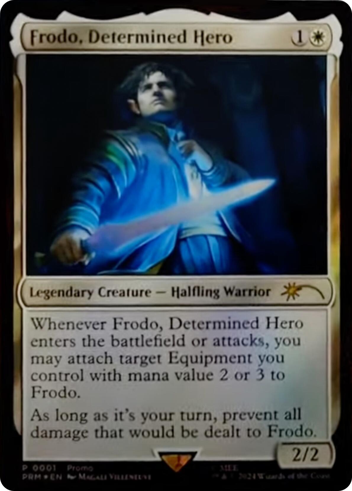 Frodo, Determined Hero [Resale Promos] | Nerdhalla Games