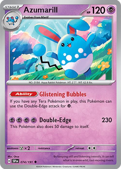 Azumarill (074/191) [Scarlet & Violet: Surging Sparks] | Nerdhalla Games