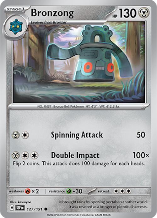 Bronzong (127/191) [Scarlet & Violet: Surging Sparks] | Nerdhalla Games