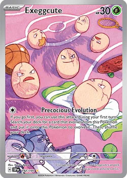 Exeggcute (192/191) [Scarlet & Violet: Surging Sparks] | Nerdhalla Games