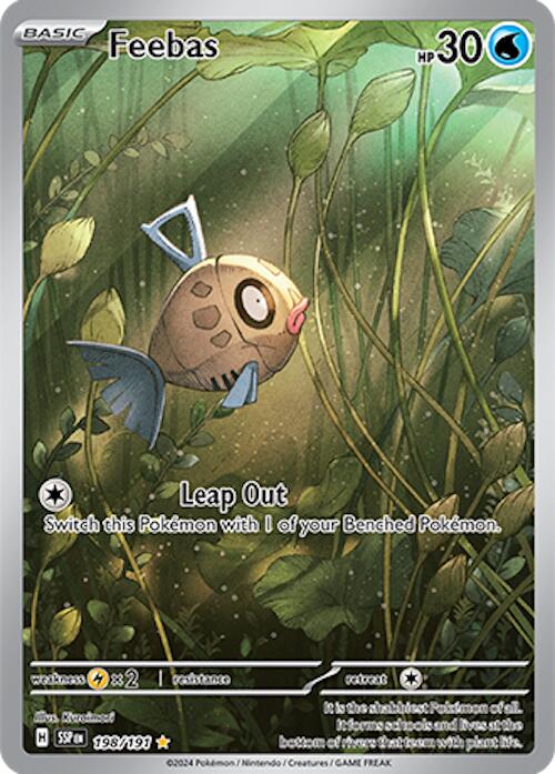 Feebas (198/191) [Scarlet & Violet: Surging Sparks] | Nerdhalla Games