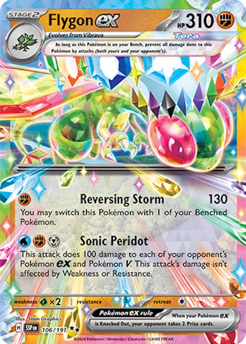 Flygon ex (106/191) [Scarlet & Violet: Surging Sparks] | Nerdhalla Games