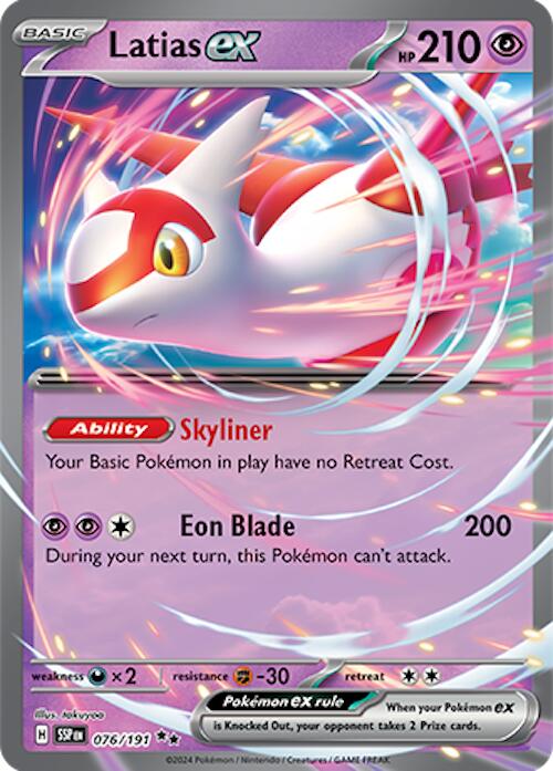 Latias ex (076/191) [Scarlet & Violet: Surging Sparks] | Nerdhalla Games