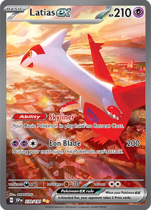 Latias ex (239/191) [Scarlet & Violet: Surging Sparks] | Nerdhalla Games