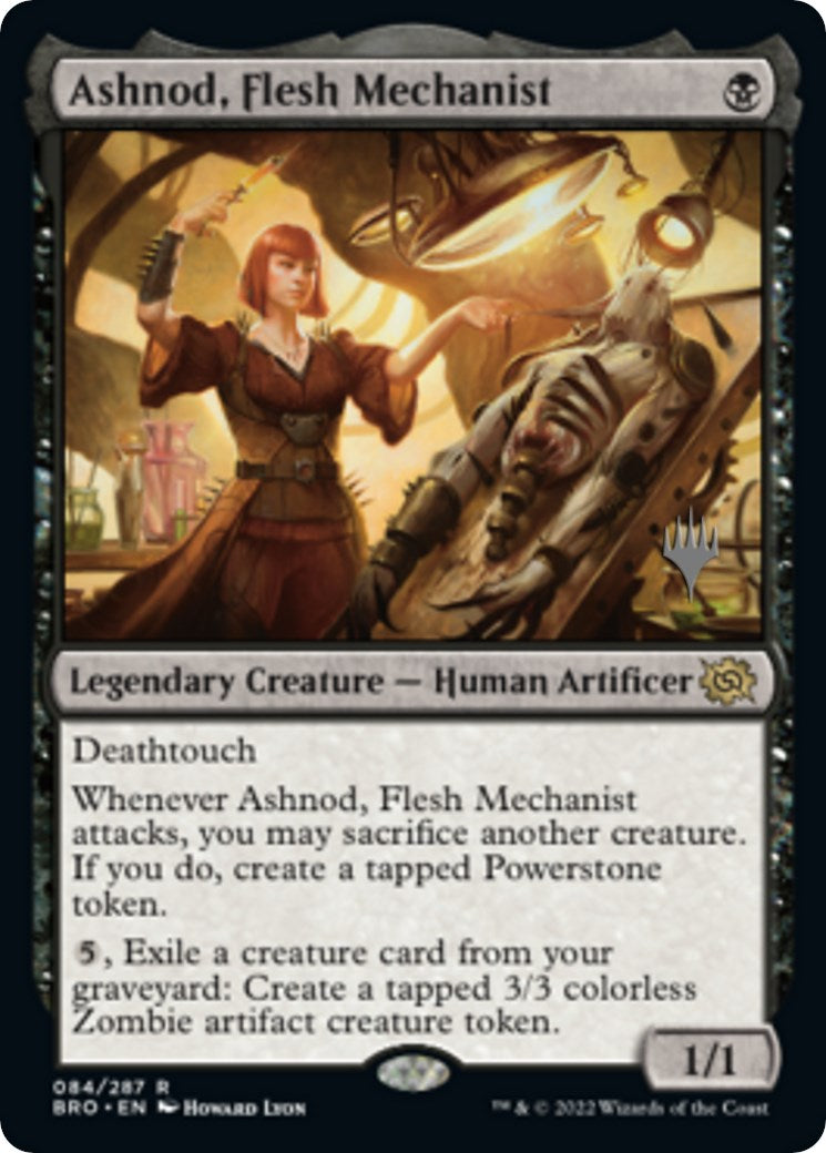 Ashnod, Flesh Mechanist (Promo Pack) [The Brothers' War Promos] | Nerdhalla Games