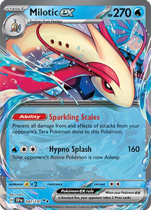 Milotic ex (042/191) [Scarlet & Violet: Surging Sparks] | Nerdhalla Games