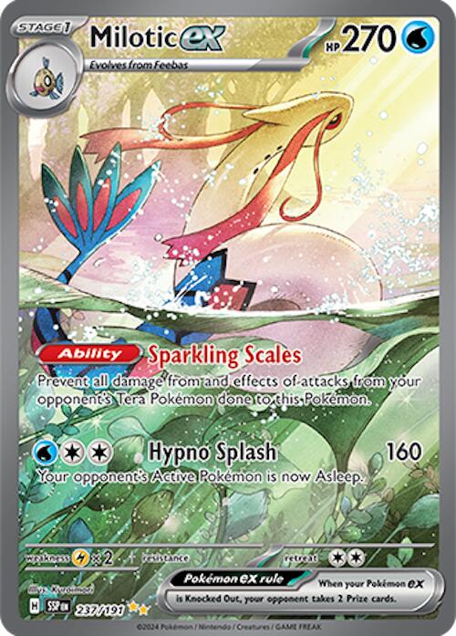 Milotic ex (237/191) [Scarlet & Violet: Surging Sparks] | Nerdhalla Games