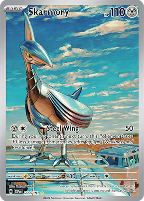 Skarmory (209/191) [Scarlet & Violet: Surging Sparks] | Nerdhalla Games