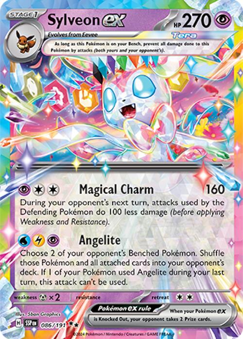 Sylveon ex (086/191) [Scarlet & Violet: Surging Sparks] | Nerdhalla Games